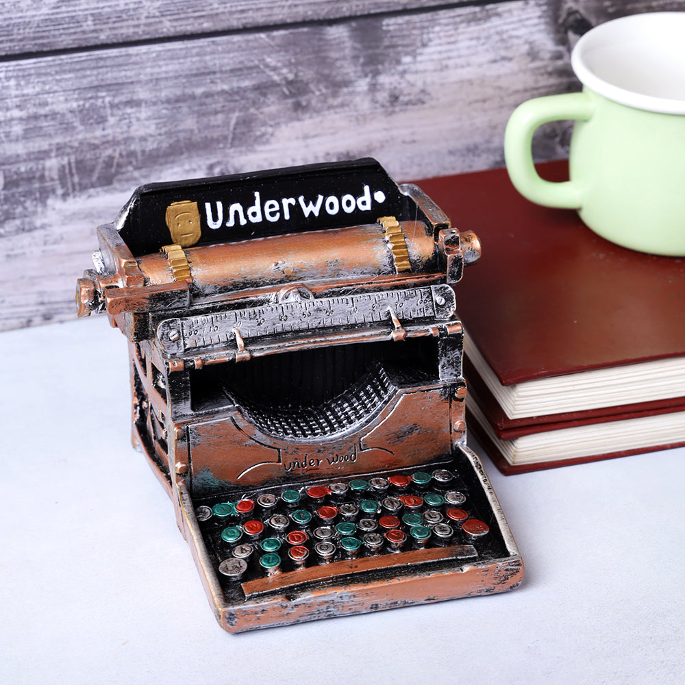 Underwood Vintage Typewriter Tabletop Accent