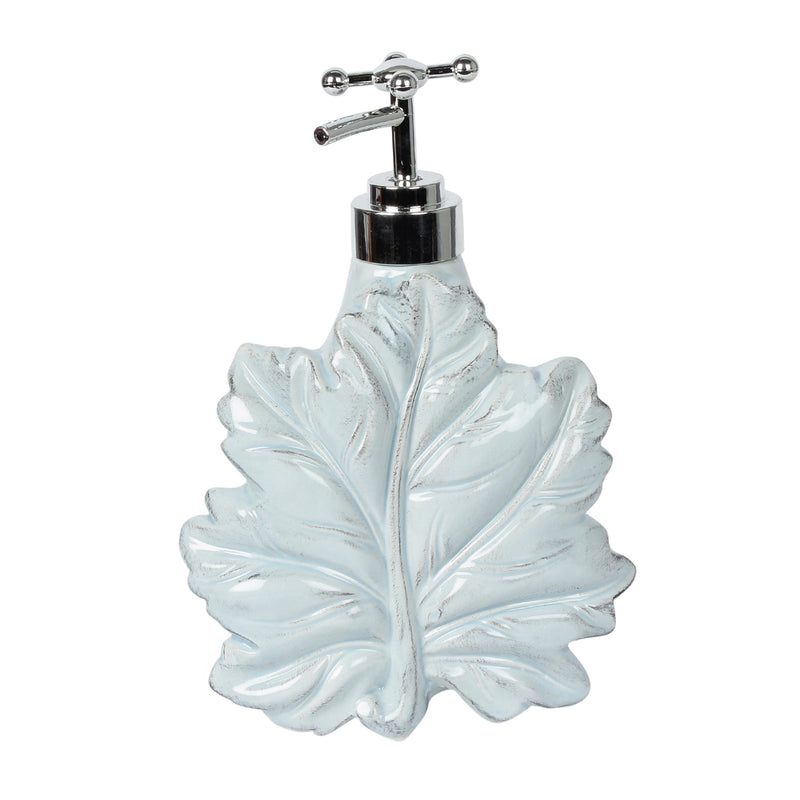 Maple Leaf Liquid Soap Dispenser -  Blue