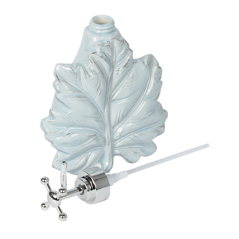 Maple Leaf Liquid Soap Dispenser -  Blue