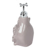 Maple Leaf Liquid Soap Dispenser- Pink