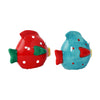 Cute Fish Salt and Pepper Set - Red/Blue