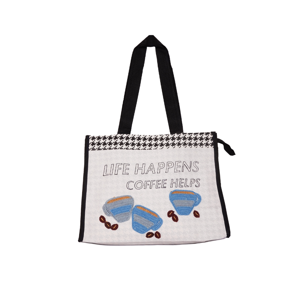 Coffee Helps Women's Tote Bag