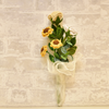 Handcrafted Crochet Rose & Sunflowers  Bouquet
