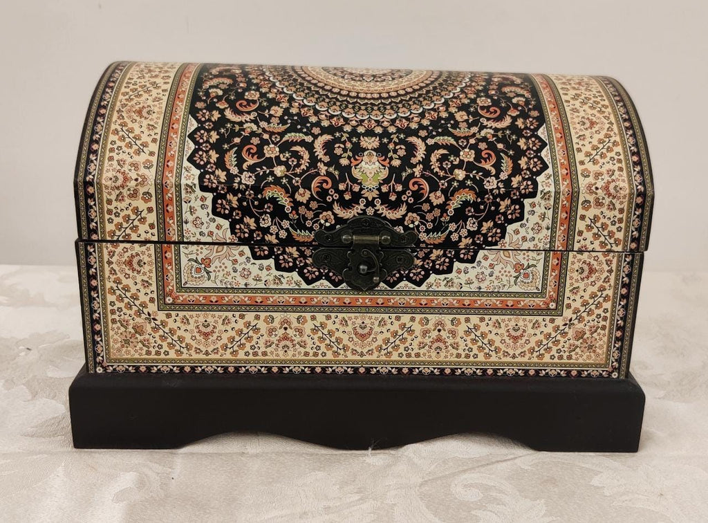 Mandala Print Trunk Box