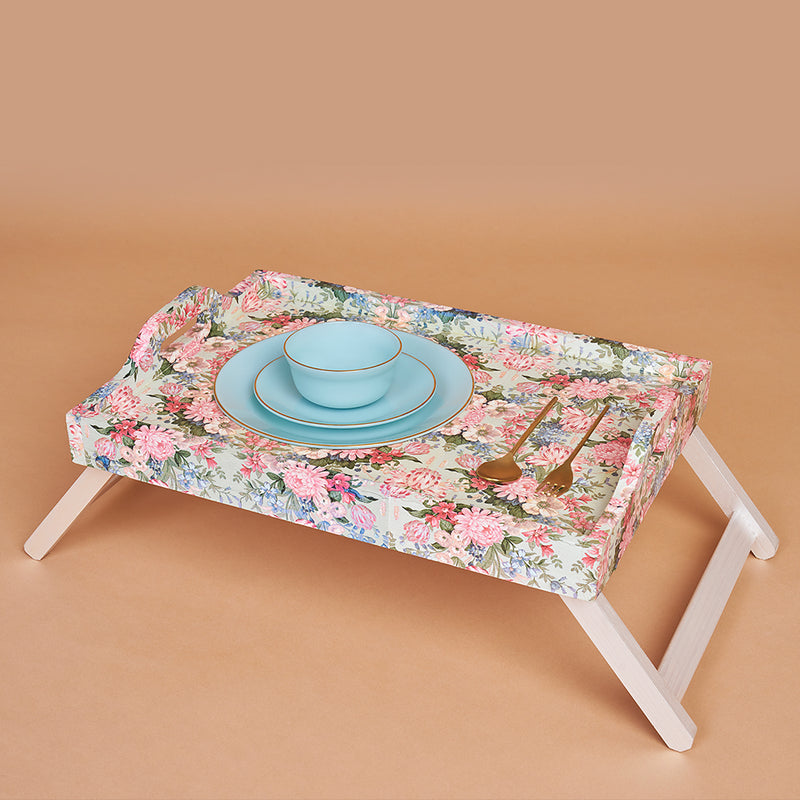 Pretty Floral Foldable Table