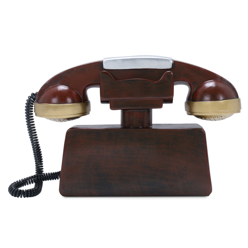 Vintage Decorative Telephone Tabletop Clock