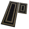 Vintage Greek Double Line Floor Mats (Set of 2)
