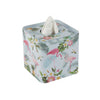 Forest Flamingo Tissue Box - Square