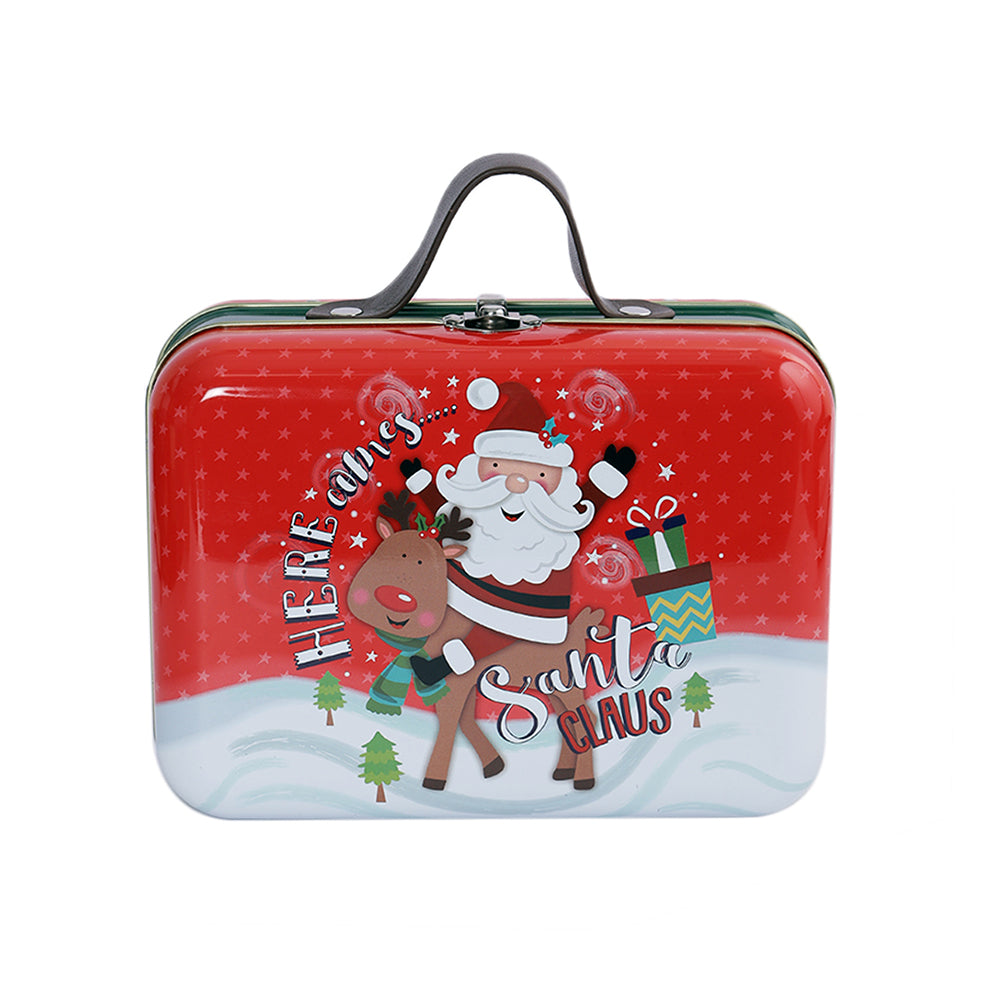 Cute Christmas Trunk Box - Red