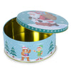 Santa Bringing Gifts Round Storage Box (Set of 3)