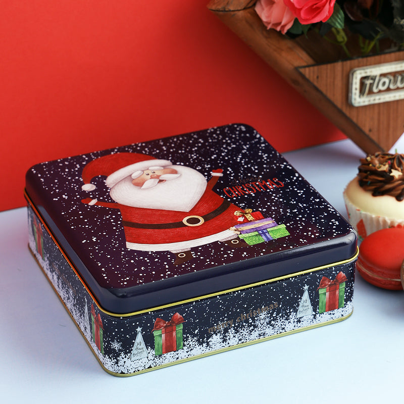 Snowfall Santa Gift Box