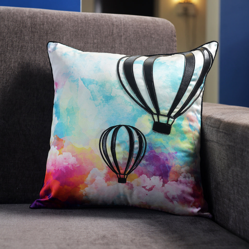 Hot Air Balloons Cushion Cover