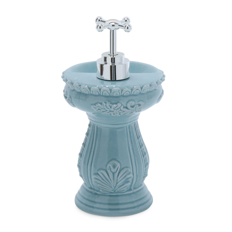 Vintage Sink Soap Dispenser - Blue