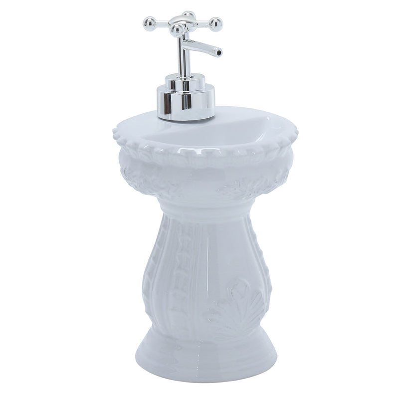 Vintage Sink Soap Dispenser - White