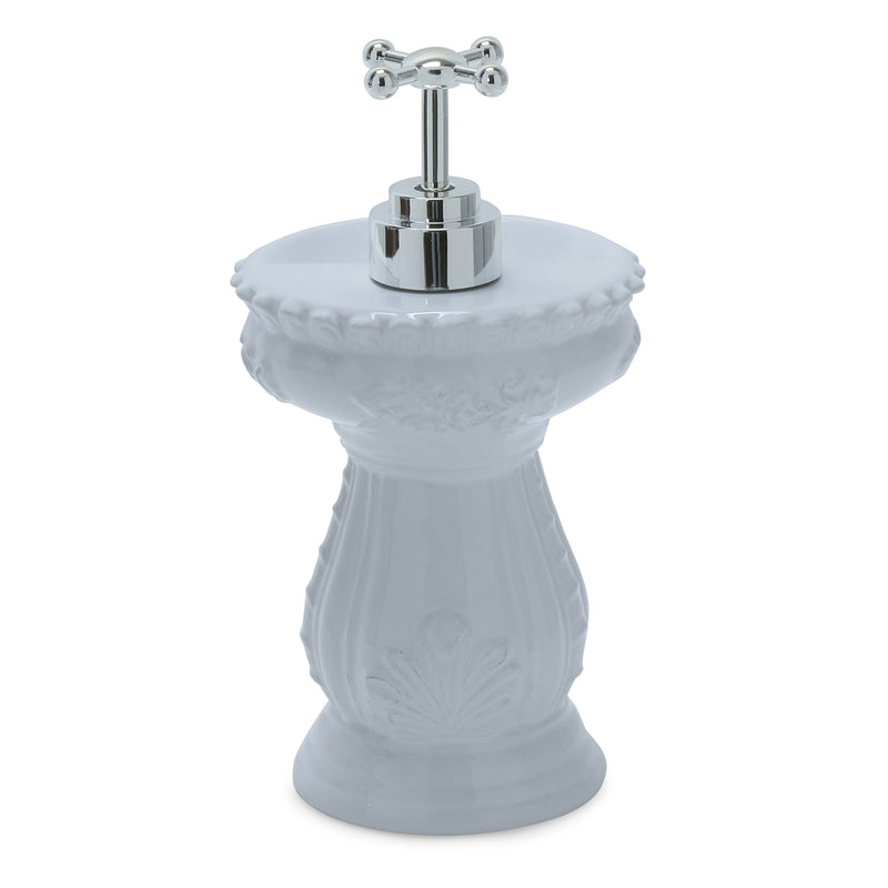 Vintage Sink Soap Dispenser - White