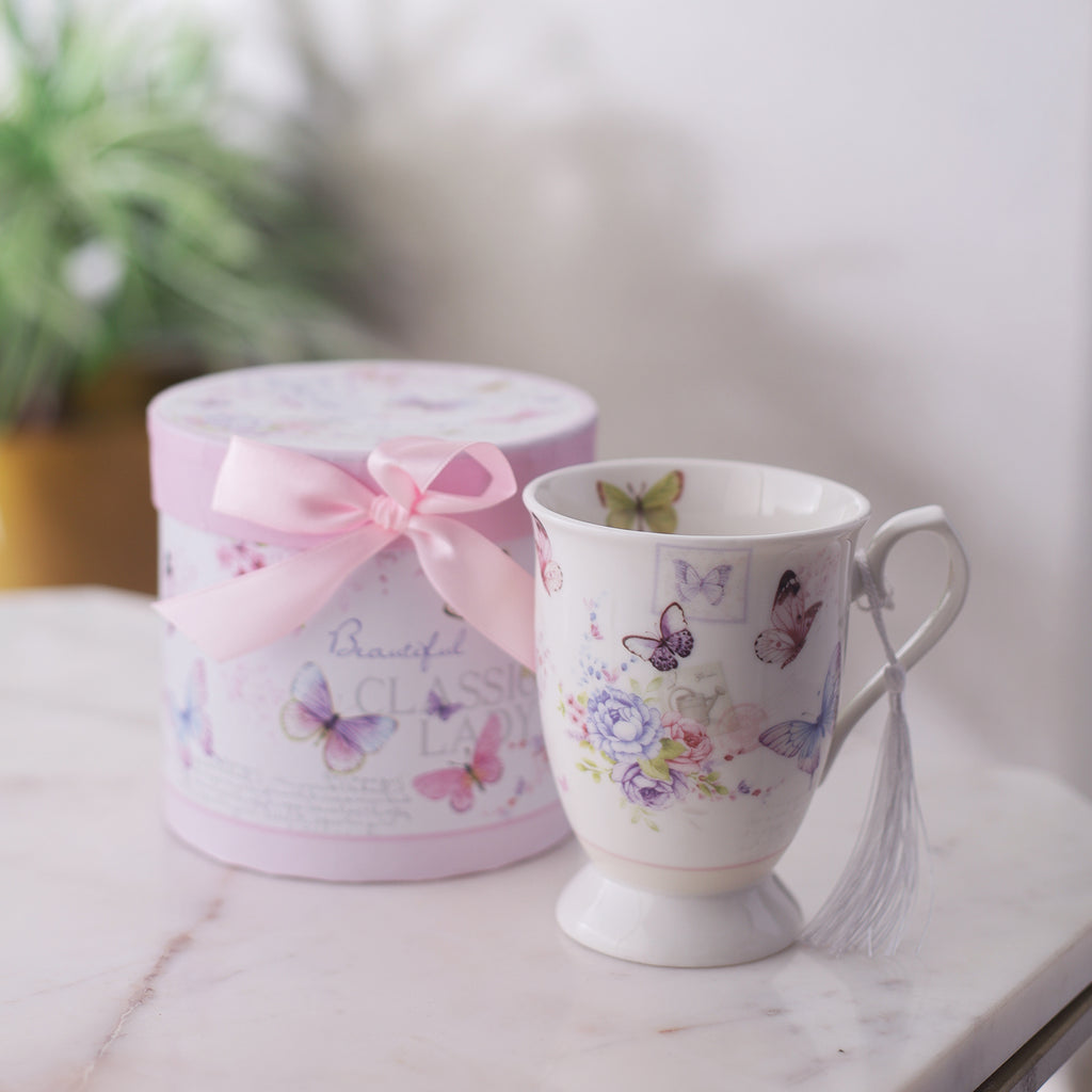 Pretty Butterflies Teacup