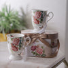 Vintage Botanical Garden Teacups (Set of 2)