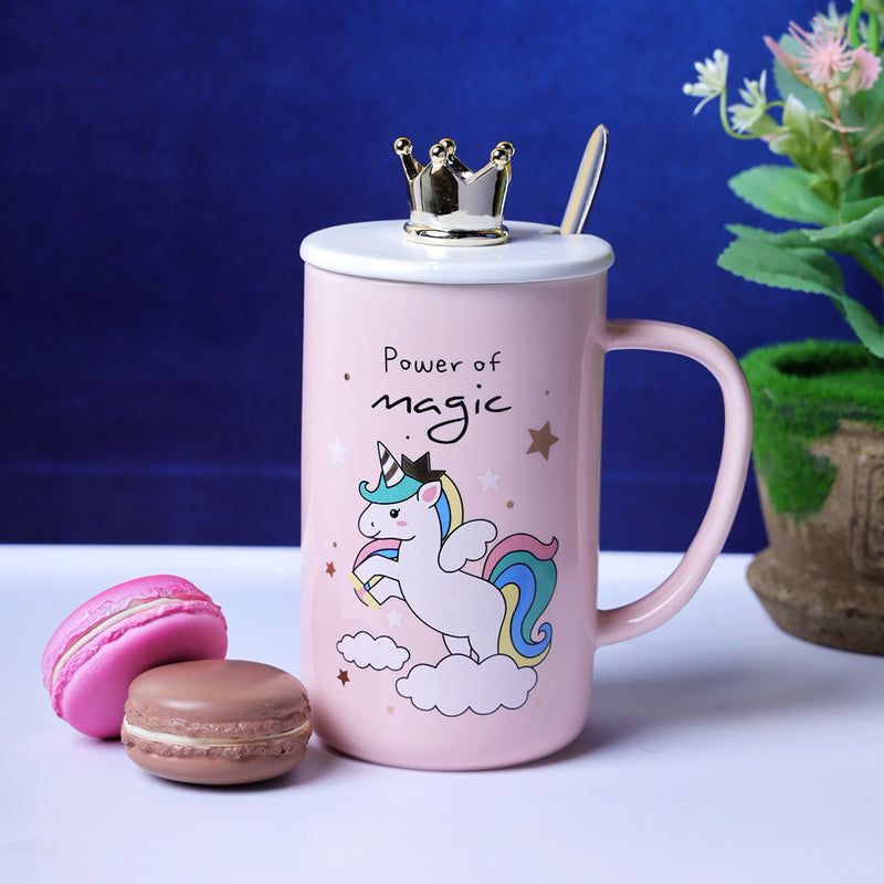 Pastel Pink Unicorn Mug - Power of Magic