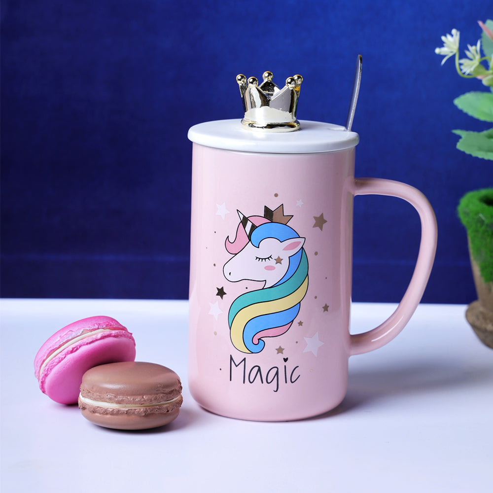 Pastel Pink Unicorn Mug - Magic