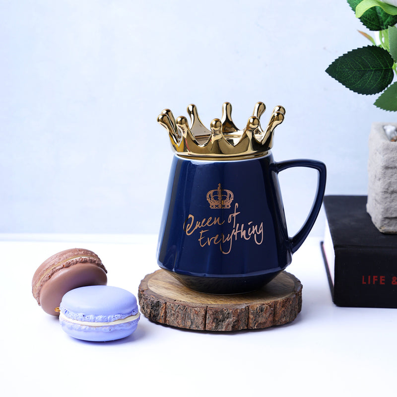 Queen of Everything Mug - Blue