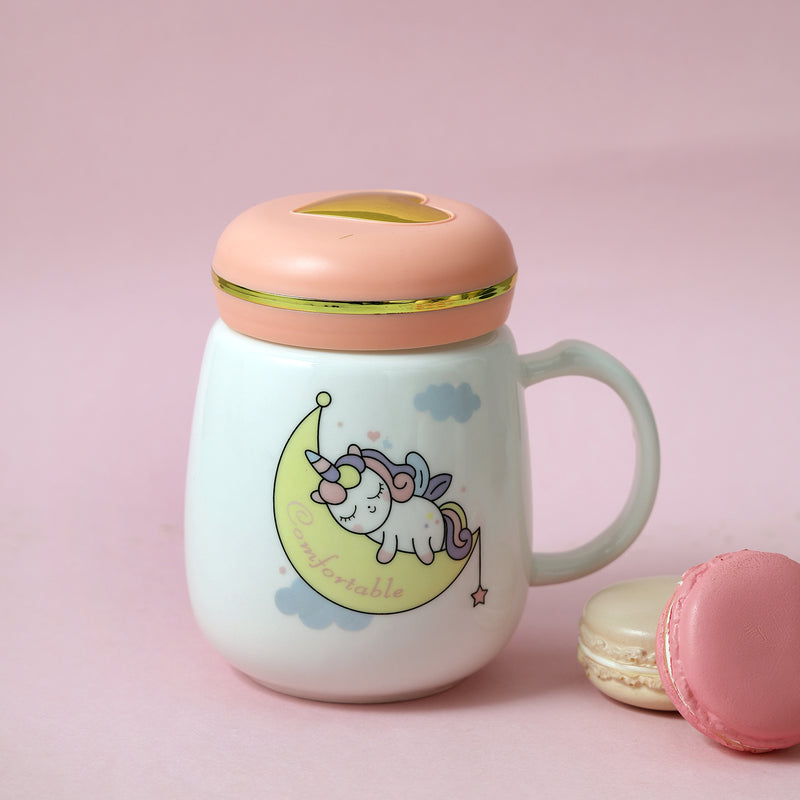 Baby Unicorn Mason Jar - Moon