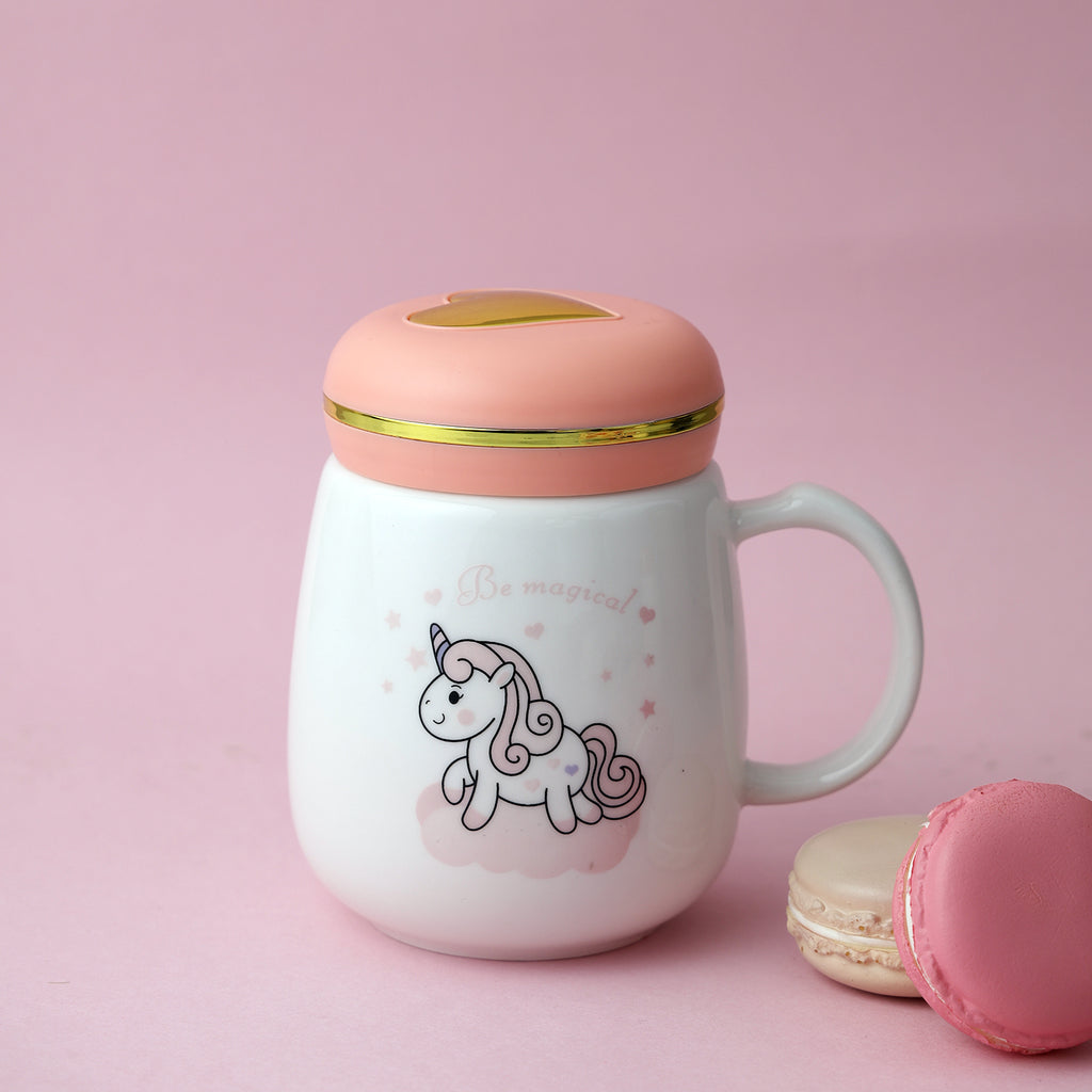 Baby Unicorn Mason Jar - Cloud