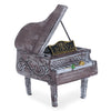 Vintage Piano Décor Accent - Brown