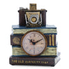 Antique Library Camera Tabletop Clock