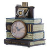 Antique Library Camera Tabletop Clock