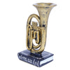 Vintage Trumpet Décor Accent - Gold