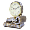 Vintage Books Tabletop Clock - Gold