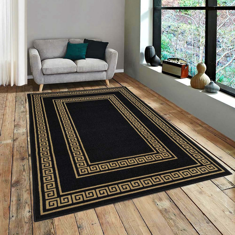 Vintage Greek Double Line Nylon Rug
