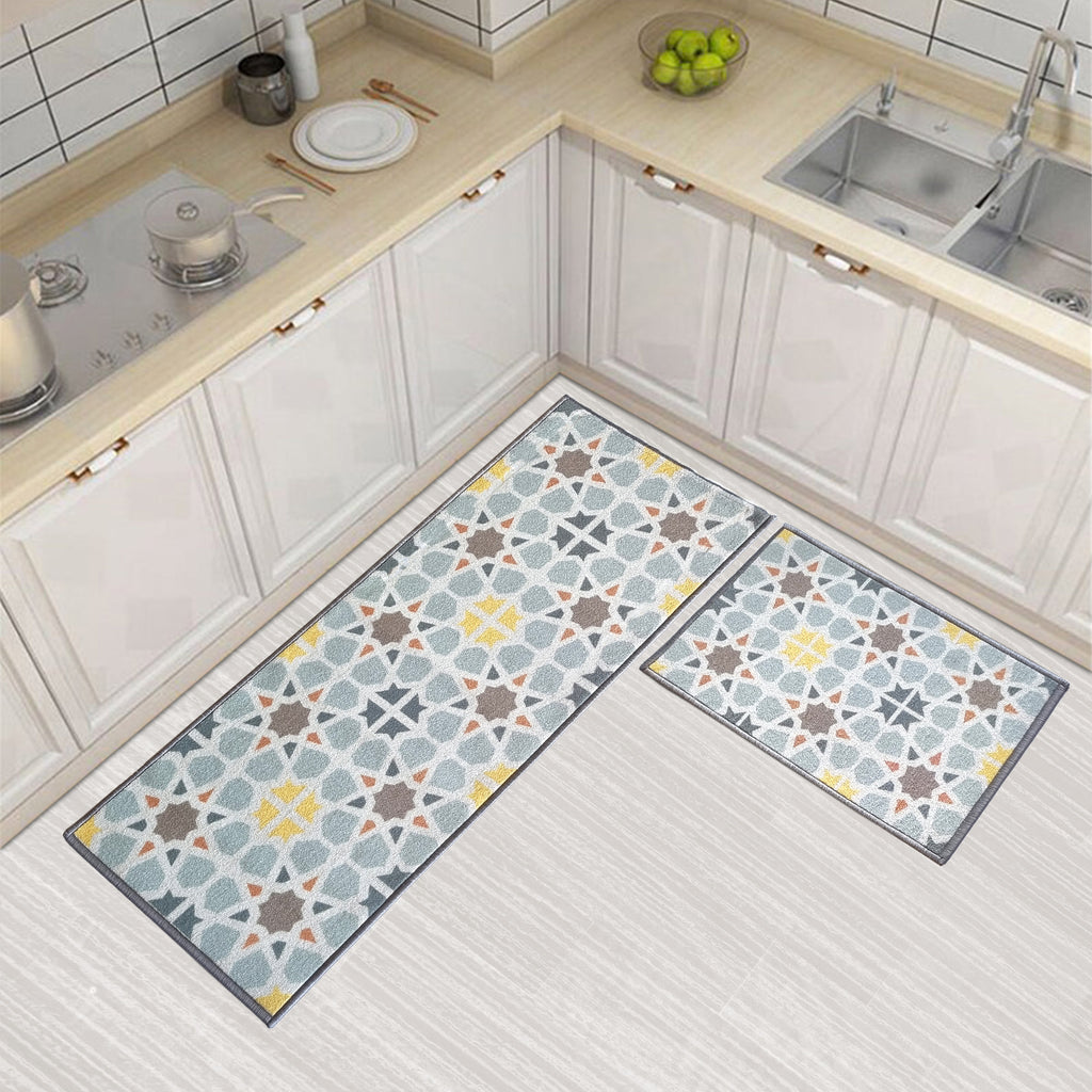 Star Tiles Floor Mats - Pastels