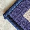 Geometric Rectangle Border Anti-Slip Carpet Rug