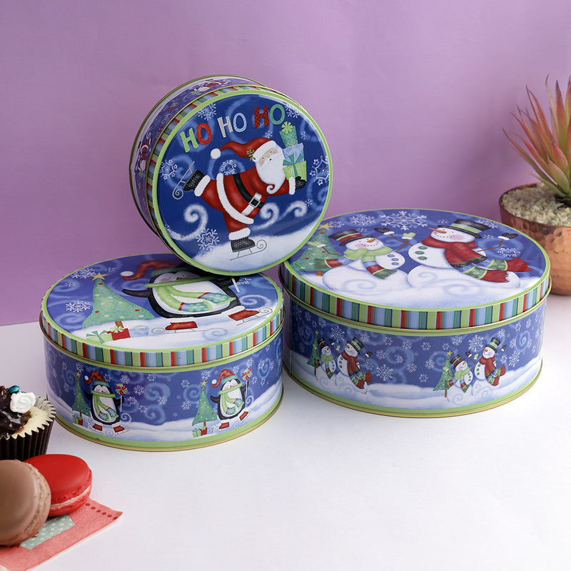 The Snowmans Round Box (Set Of 3)