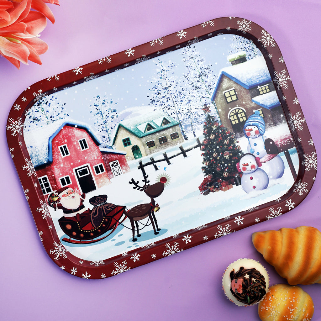 Winter Wonderland Tray (Set of 2)