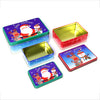 Seasons Greetings Rectangle Storage Box (Set of 3)