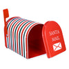 Christmas Stripes Mini Post Box