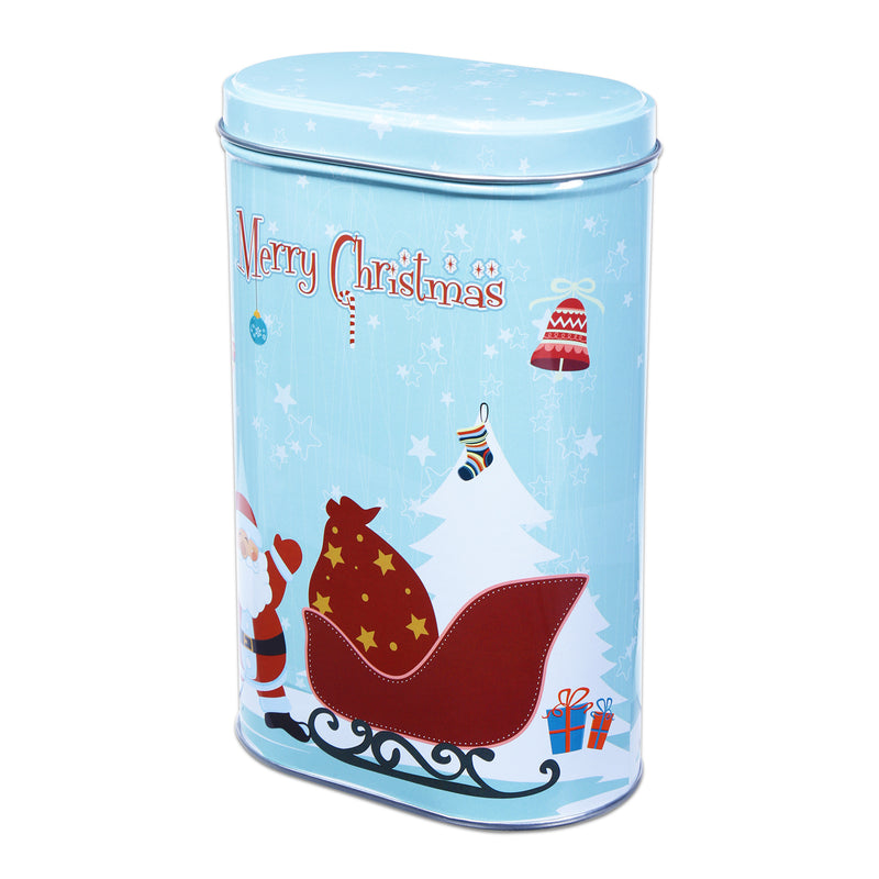 Santa's Sleigh Tall Storage Box (Set of 2)