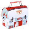 Abstract Santa Trunk Box/Piggy Bank