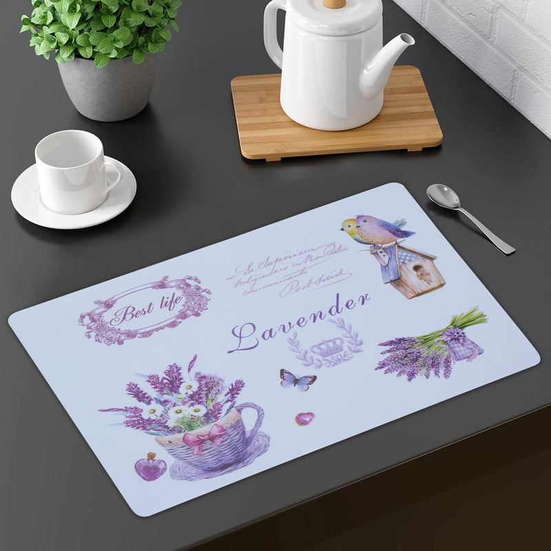 Country Lavender Tablemats (Set of 6)
