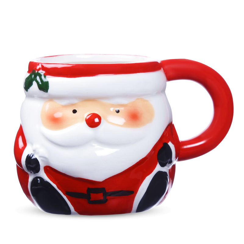 Round Santa Claus Mug