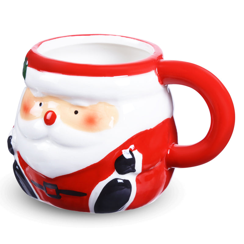 Round Santa Claus Mug