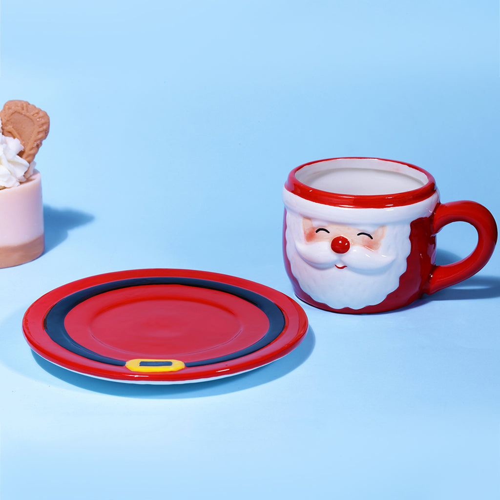 Santa Claus Cup & Saucer Set