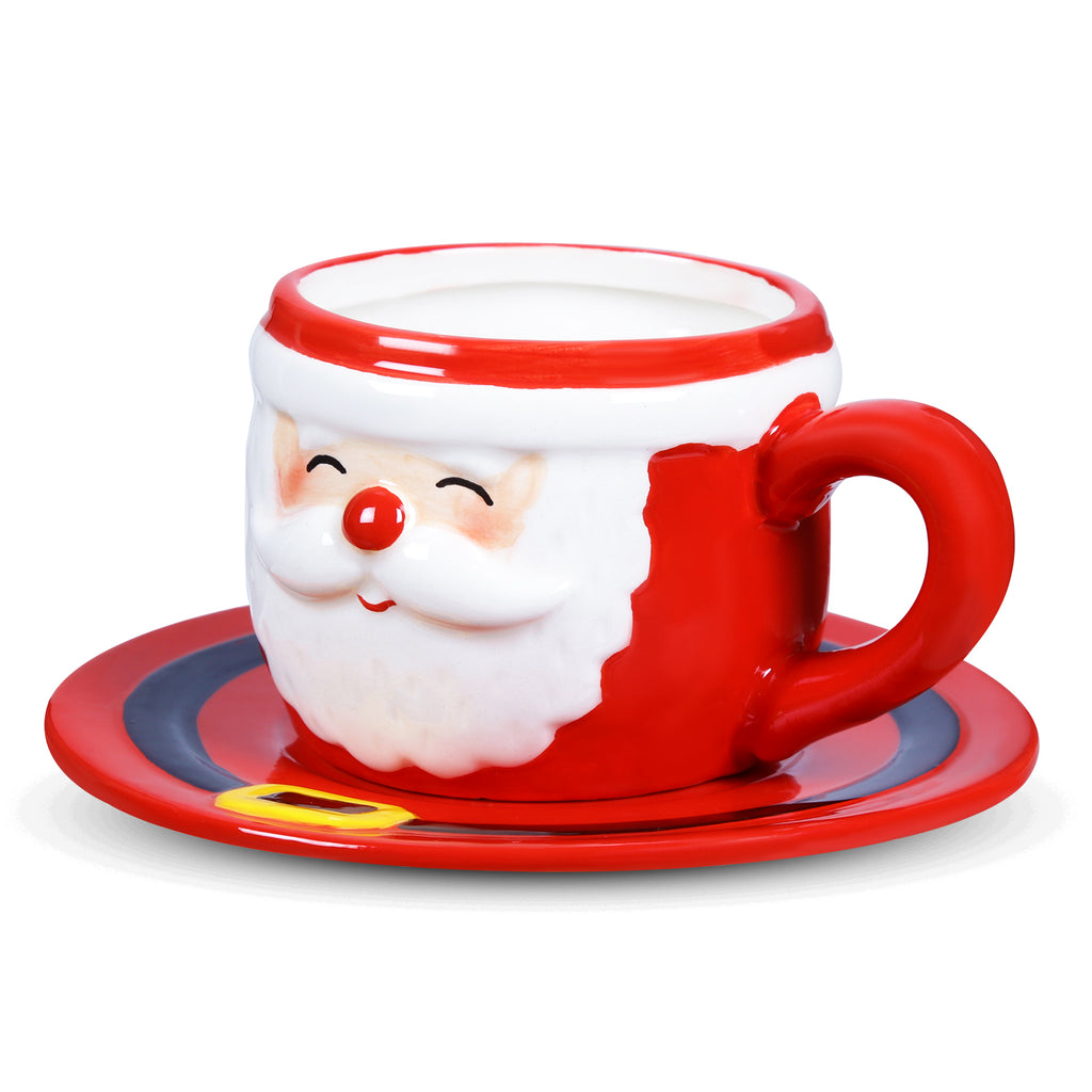 Santa Claus Cup & Saucer Set