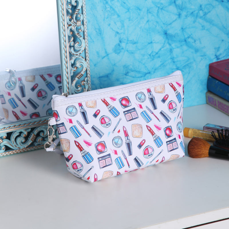 Rectangle long cosmetic multipurpose pouch