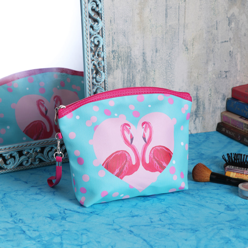 Flamingo Cosmetic Multipurpose Pouch