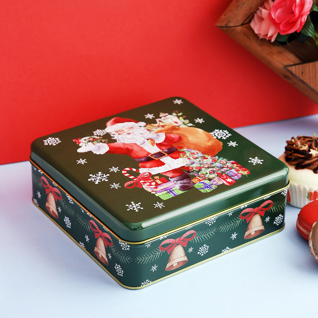Vintage Santa Claus Gift Box